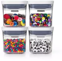 OXO Good Grips Aufbewahrungssystem "OXO 4-Piece Mini POP Container Set"...