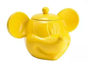 Joy Toy Mickey Mouse 3D Keksdose, gelb, 25x17x20cm (62129)