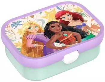 Mepal Campus Brotdose mit Bento-Einsatz und Gabel Princess Power