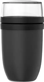 Mepal Lunchpot ellipse xl 750 ml + 300 ml - nordic black