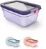 Emsa Vorratsdose OneClick 1500 ml Kunststoff Violett 1,5 l