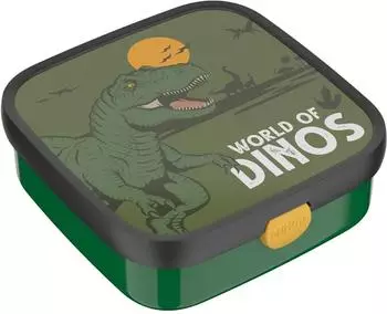 Mepal Brotdose gro&szlig; mit Bento-Einsatz und Gabel Campus Dino