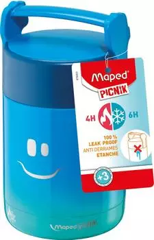 Maped Picnik Concept Thermo-Behälter Kinder 350ml Edelstahl Blau (876003)