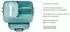 Mepal Bento-Lunchbox Set Midi + Large mit Fächern, Old Nordic Blue