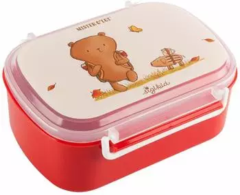 Sigikid Mister OLui - Brotzeitbox, 11 x 7 x 17 cm