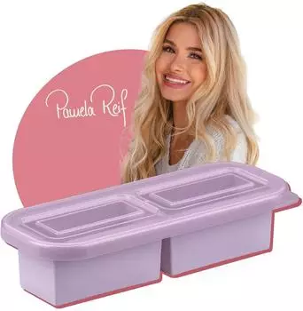 Fackelmann Pamela Reif Gefrierbox Silikon lavendel 2x250ml