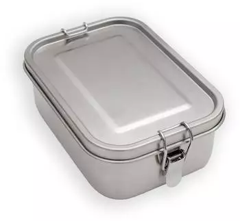 Intirilife Lunchbox Edelstahl Silber 800ml (IL-100671)