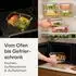 Praknu Meal Prep Boxen Glas 3 Fächer, 2er Set, 1l, luftdicht (7770511)
