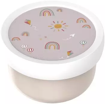 Mepal Campus Fruchtbox 300 ml mit Gabel Sunshine & rainbow