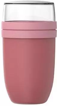 Mepal Lunchpot ellipse xl 750 ml + 300 ml - vivid mauve