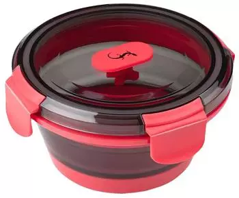Lurch Frischhaltebox UP & DOWN rund in frozen pink (400 ml)