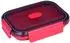 Lurch Frischhaltebox UP & DOWN, faltbar in frozen pink (800 ml)
