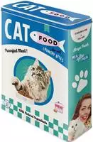 Nostalgic-Art Vorratsdose Cat Food XL, aus Metall, 4 Liter, mit Motiv