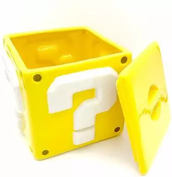 Pyramid international Super Mario Bros Fragezeichen-Block Keramik-Keksdose (GP85521)
