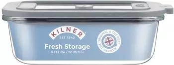 Kilner Frischeaufbewahrung aus Glas (0,63 Liter / 12,8 cm / 18,3 cm / 6 cm)