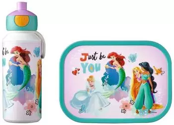 Mepal Campus Lunch-Set Disney Princess, Kinder, BPA-frei, 400ml + 750ml (107410165398)