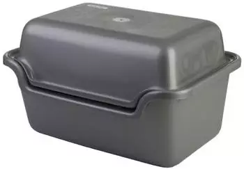 Curver Aufbewahrungsbox für Kartoffeln, Gemüse & Früchte, grau, 40,1x29x24,5cm (174230)