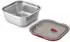 Black+Blum Steel Food Box Square 1,1L, Edelstahl (FBSS-SQ-S017-EN)