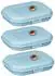Westmark Snackboxen Mini 3er-Set, 300ml, blau (235122EB)