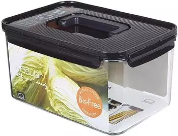 Lock&Lock BisFree Modular Frischhaltedose mit Henkel, rechteckig, 4,8L