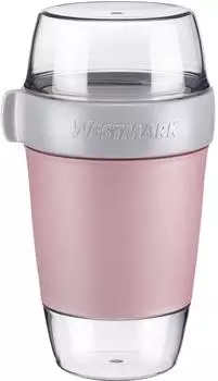 Westmark Lunchpot 1150ml, 3 F&auml;cher, rosa (5287226P)