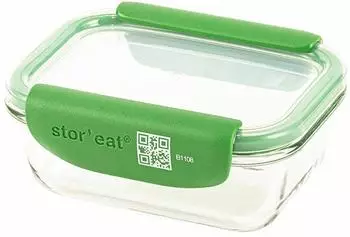 Mastrad StorEat XS Vorratsdose, Borosilikatglas, 370ml (F93008)