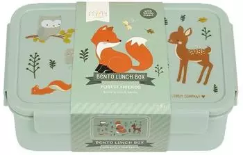 A Little Lovely Company Bento Lunchbox Waldfreunde (Forest Friends)