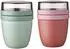 Mepal Lunchpot Ellipse Mixed nordic sage & vivid mauve, 500ml+200ml