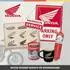 Nostalgic Art Flache Retro-Aufbewahrungsbox Honda MC - Parts & Accessories Gold, Metall, 2,5l (30770)