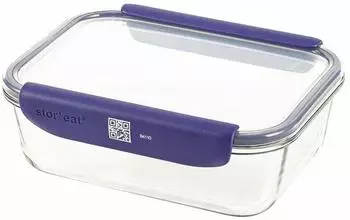 Mastrad StorEat L Vorratsdose aus Borosilikatglas, 1,52L (F93003)