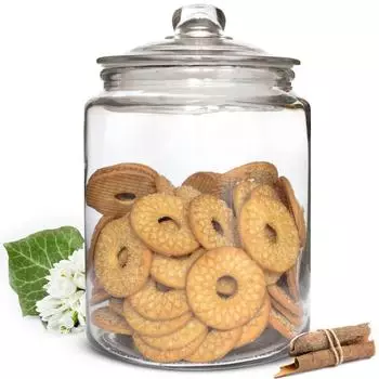 Sendez Vorratsglas mit Deckel 6L