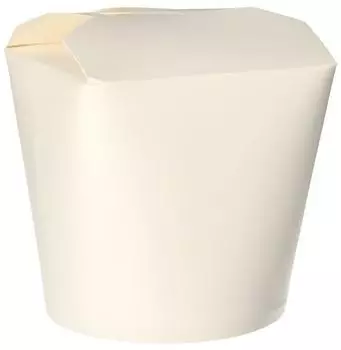 Starpak Snackboxen "To Go" eckig 750ml wei&szlig;, Pappe, 500 St&uuml;ck (85706)