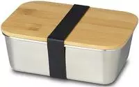 ECHTWERK Lunchbox "&bdquo;Brotdose&ldquo; mit Bambusdeckel, 1500 ml" aus hochwertigem
