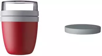 Mepal Lunchpot Switch Ellipse M&uuml;slibecher, Nordic Red