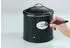 Wenko Nero Vorratsdose Metall, luftdicht, 1,6L, schwarz (54068100)