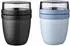 Mepal Lunchpot Ellipse Mixed Nordic Black + Nordic Blue 700ml ()