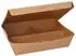 Starpak Lunchboxen aus Pappe, 3-geteilt, 600ml, braun, 100 Stück (4002911764244)