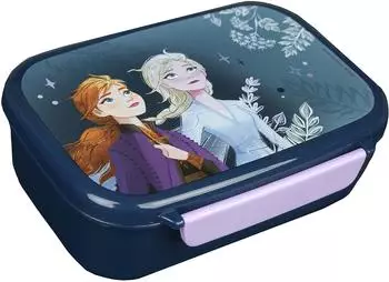 Scooli Frozen Lunchbox Kunststoff, blau, Kinder (FRVW9903)