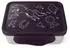 ergobag Edelstahl-Brotdose mit Trennfach und Snack-Box, BPA-frei, lila (01070-40001-10)