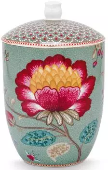 PiP Studio Blooming Tales Fantasy Blue Aufbewahrungsdose 1,5l