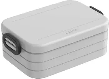 Mepal Take a Break Midi Lunchbox 900ml mit Unterteilung, Cool Grey (Limited Edition Cool Grey / Grau)