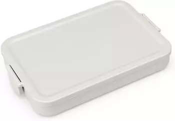 Brabantia Make & Take Lunchbox flach 1,1L, hellgrau