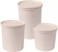 AWAVE Frischhaltedose "AWAVE" mit rPET, 500, 800, 1000 ml