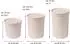 Stoneline Frischhaltedosen-Set rund rPET 500/800/1000ml, 3-teilig, natur (4020728216114)