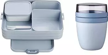 Mepal Take a Break Lunch-Set 2-teilig Large, nordic blue