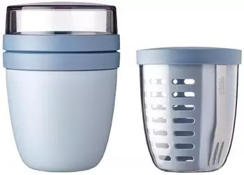 Mepal Lunchpot mit Fruitpot Ellipse 2er-Set, nordic blau (82194631-0)