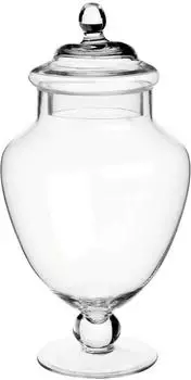 Five Gloves Candy Bonbonglas, Glas, transparent, 2,1L (JJ5005)