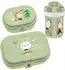Koziol Hop on at Home Lunchbox-Set mit Trinkflasche 200ml, 3-teilig, bunt (8641757)