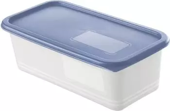 Rotho Gefrierdosen-Set Domino 3 x 1,2 L blau
