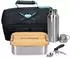 Toolbrothers Fan Lunchpaket Edelstahl Brotdose 1200ml + Trinkflasche 500ml + Besteck in Kühltasche